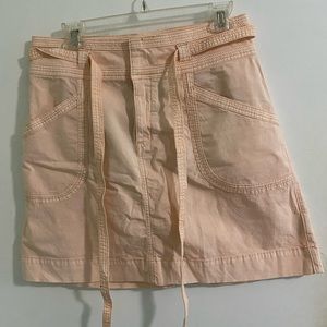 Pilcro and the Letterpress Skirt Ladies 8 Peach Anthropologie